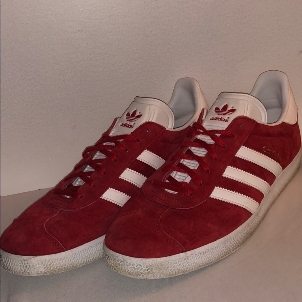 Red Adidas Gazelle